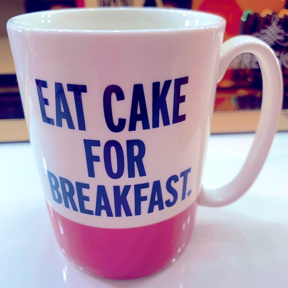 Kate Spade “Eat Cake For Breakfast” Lenox Coffee Mug